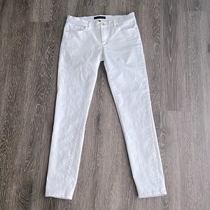 NWOT JUICY COUTURE White Skinny Low Rise Jeans, 27